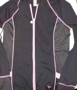 Girls long sleeve zip up hoodie